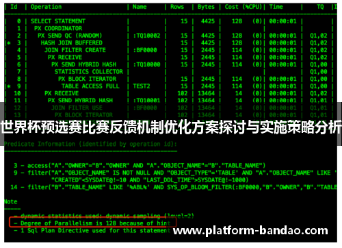 世界杯预选赛比赛反馈机制优化方案探讨与实施策略分析