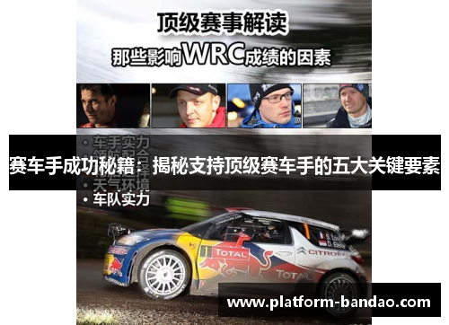 赛车手成功秘籍：揭秘支持顶级赛车手的五大关键要素